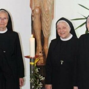 Profess Jubiläen am 4. Oktober 2018: Sr. Gabriele und Sr. Armella 65 Jahre, Sr. Eleonore 60 Jahre, Sr. Birgitta 50 Jahre