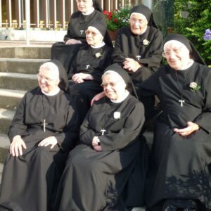 Jubiläum am 4. Juli 2009: Sr. Felicia., Sr. Maxentia, Sr. Romana: 60 Jahre; Sr. Mirjam 40 Jahre Profess